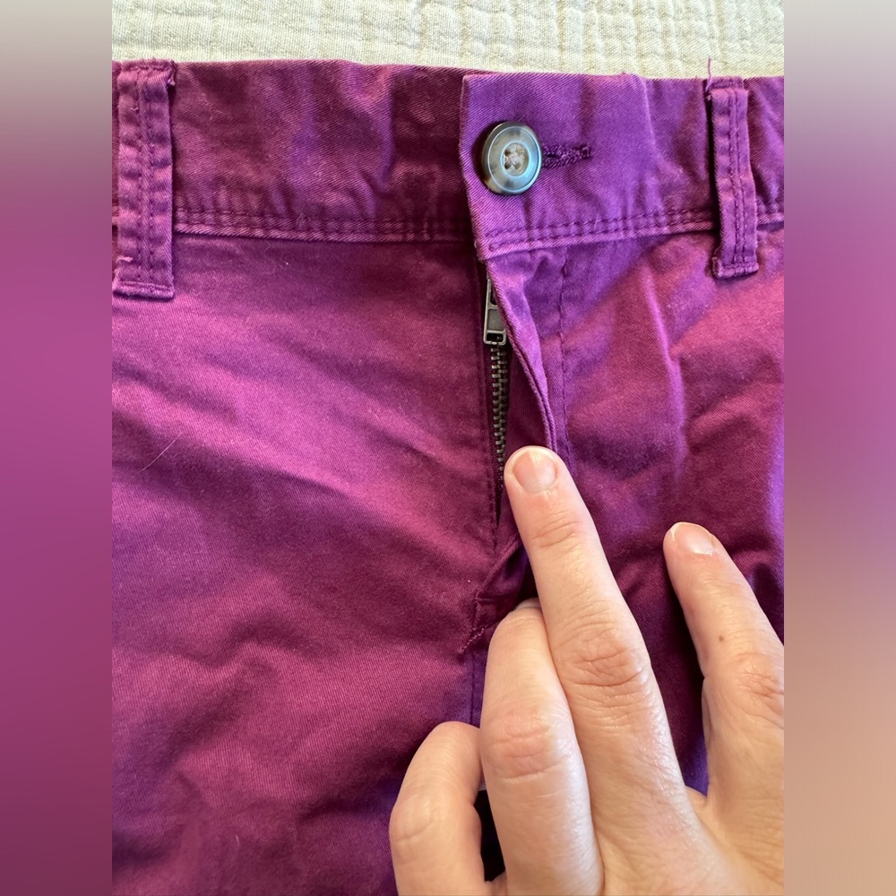 Old Navy - Plum Purple 5” Shorts - Size 12 - EUC - Picture 4 of 10